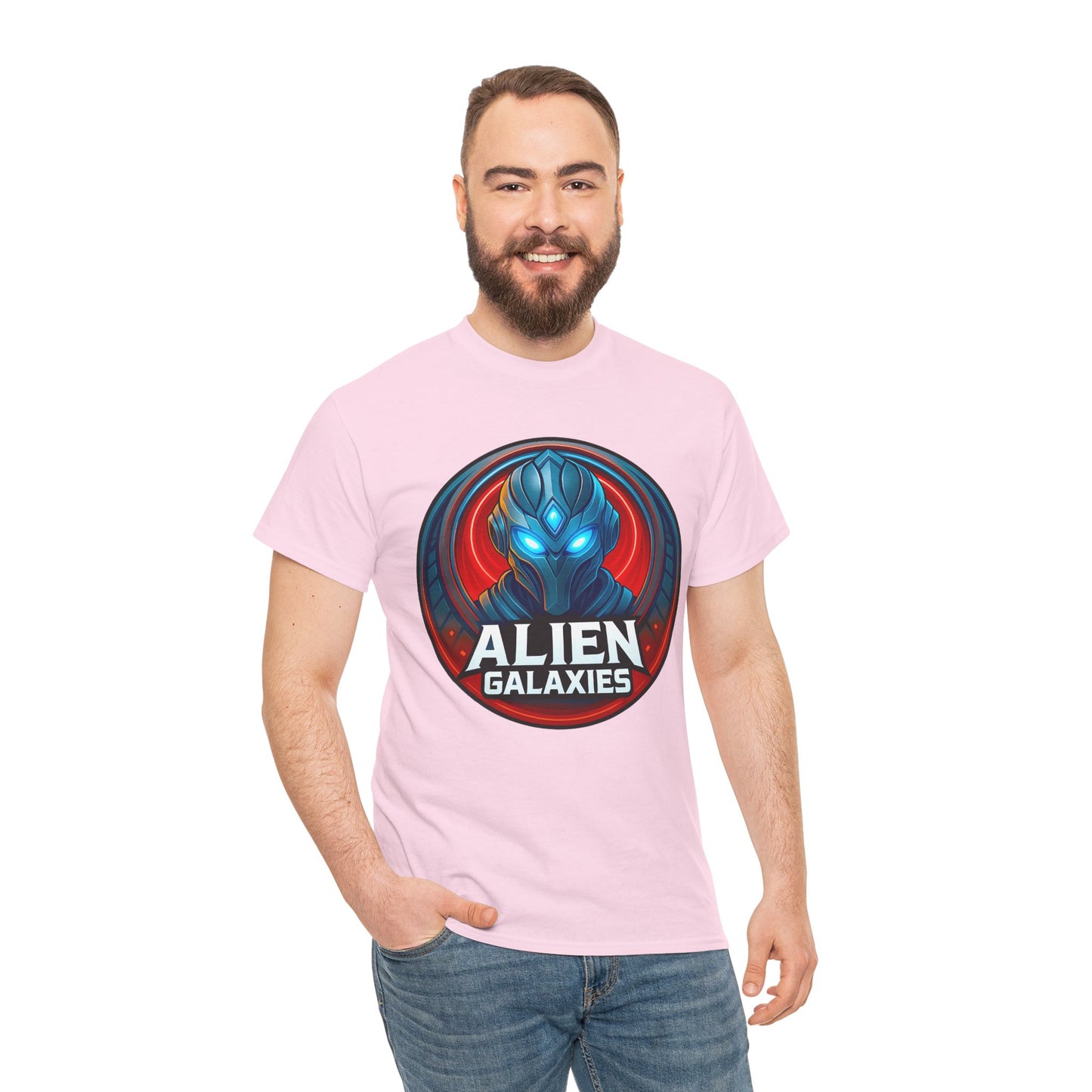 Alien Galaxies T-Shirt — Sci‑Fi Alien Emblem Tee, unisex, t-shirt, png, graphic design