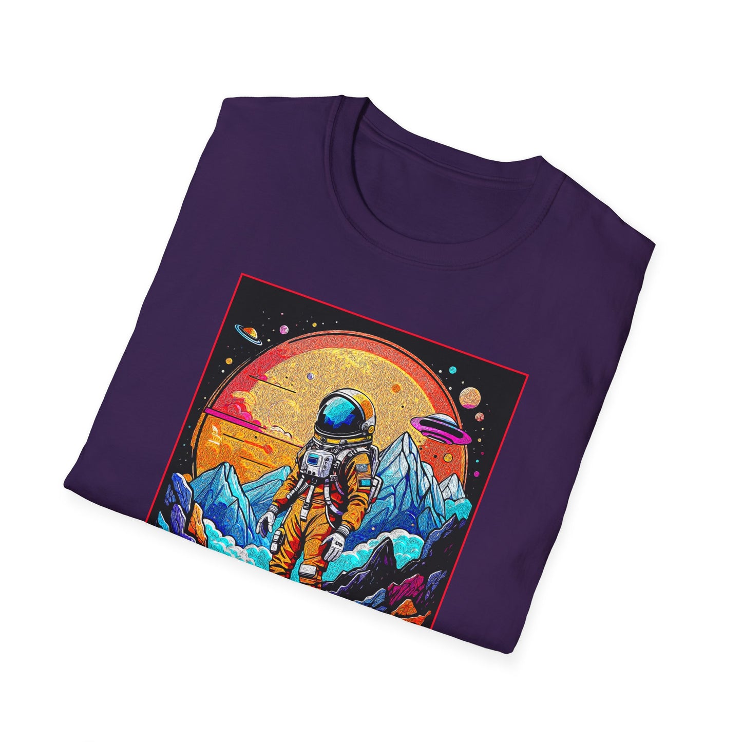Astronaut Adventure T-Shirt | Cosmic Space Tee, Unisex Graphic Shirt, Gift for Space Lovers, Festival Wear, Outer Space Design