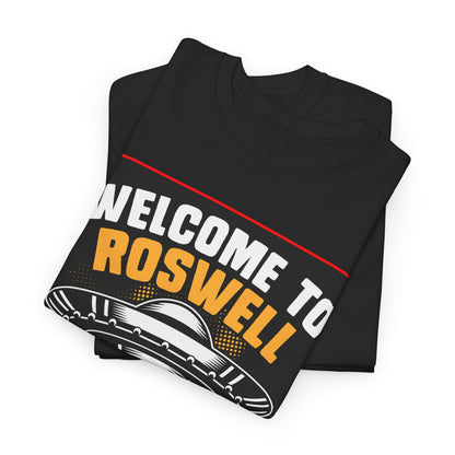 Roswell, UFO, Unisex Heavy Cotton Tee