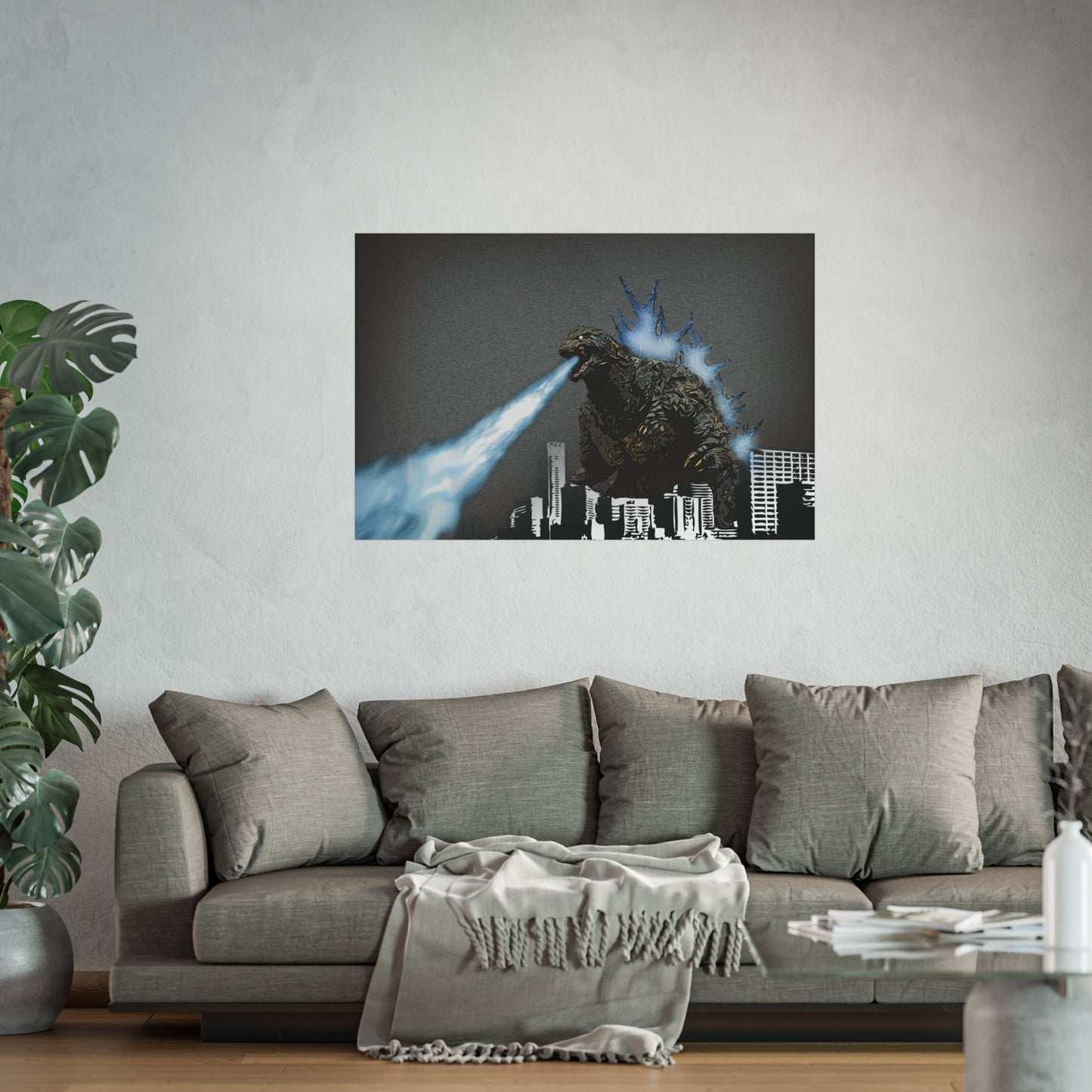 Godzilla Minus One, Fine Art Posters