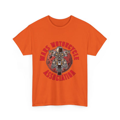 Mars Motorcycle Association Unisex Heavy Cotton Tee - Perfect Gift for Bikers