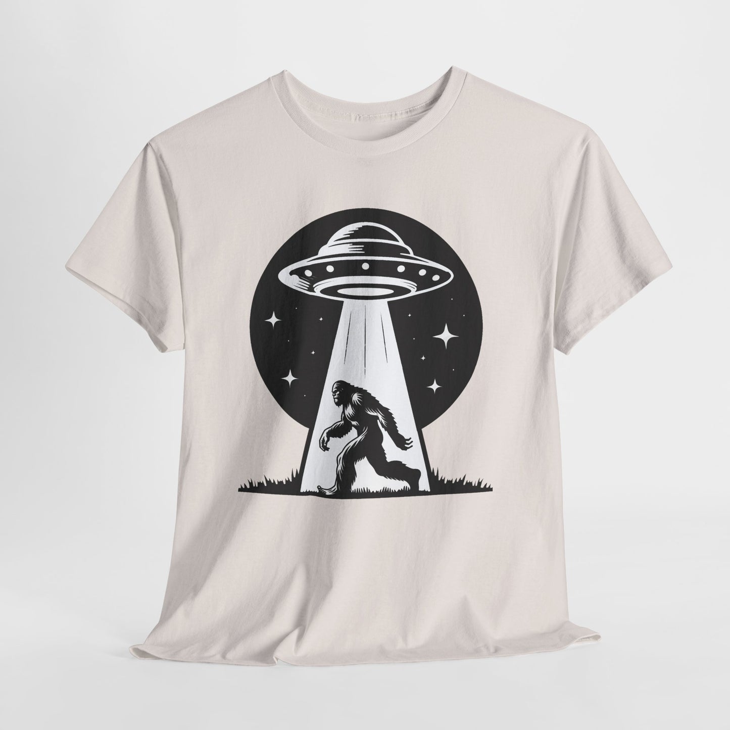 Bigfoot UFO Unisex Tee Graphic Design T-Shirt, GraphicTees, png, sublimation