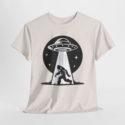Bigfoot UFO Unisex Tee Graphic Design T-Shirt, GraphicTees, png, sublimation