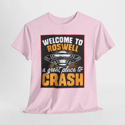 Roswell, UFO, Unisex Heavy Cotton Tee, graphic design, png, t-shirts, t-shirt, tshirts