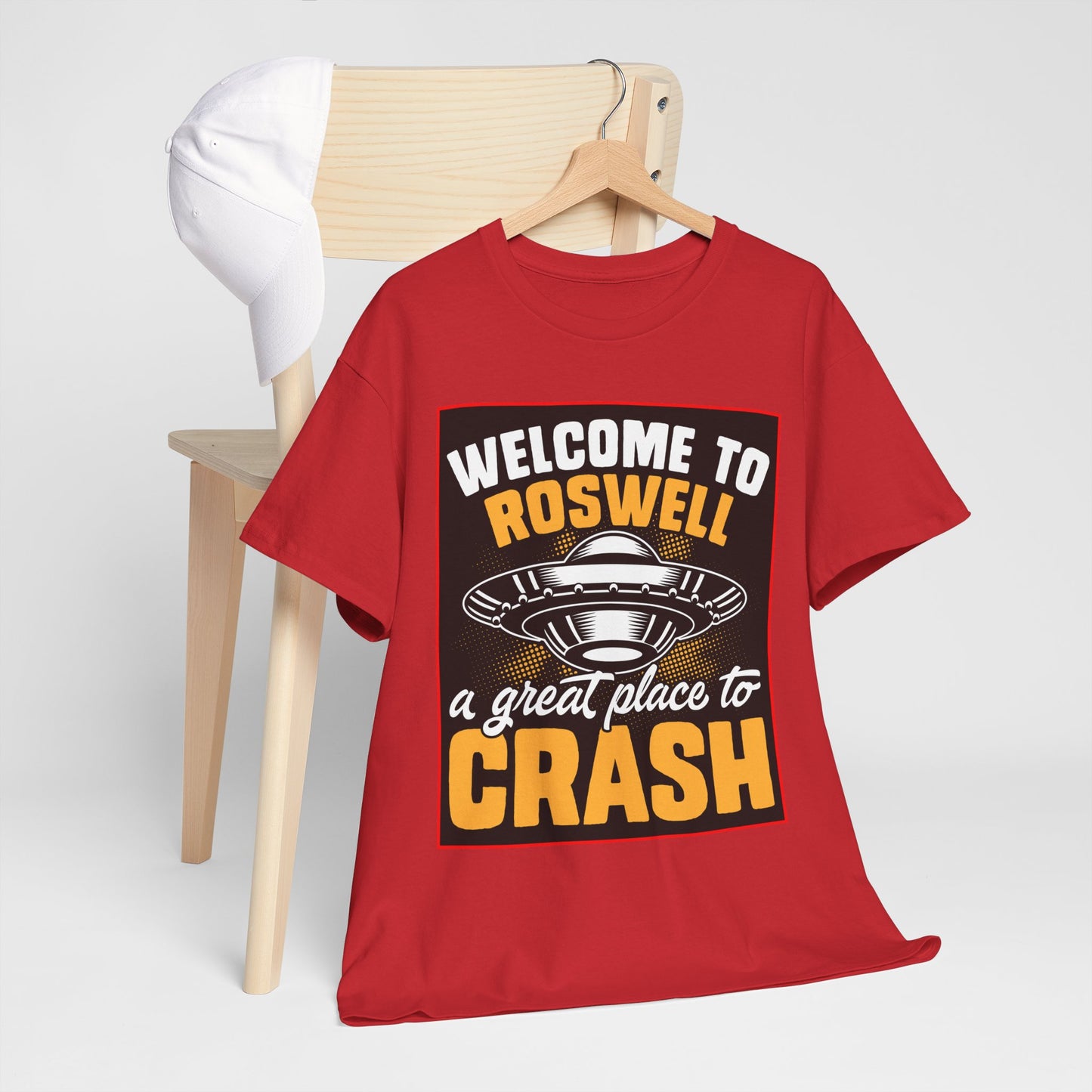 Roswell, UFO, Unisex Heavy Cotton Tee, graphic design, png, t-shirts, t-shirt, tshirts