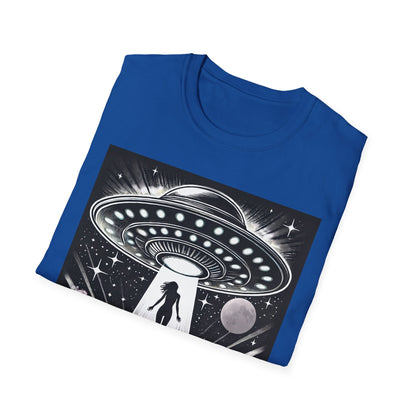 Cosmic Alien Abduction T-Shirt, Retro UFO Shirt, t-shirts, tshirts, Space Enthusiast Apparel, Graphic Tee, Gift for Sci-Fi Lovers, tees, png