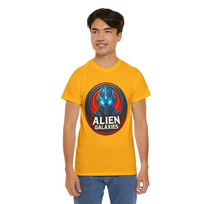 Alien Galaxies T-Shirt — Sci‑Fi Alien Emblem Tee