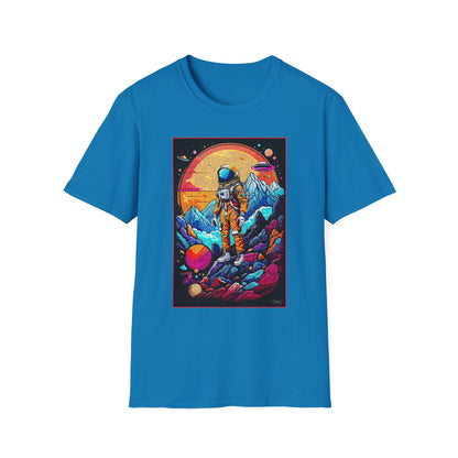 Astronaut Adventure T-Shirt | Cosmic Space Tee, Unisex Graphic Shirt, Gift for Space Lovers, Festival Wear, Outer Space Design