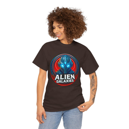 Alien Galaxies T-Shirt — Sci‑Fi Alien Emblem Tee, unisex, t-shirt, png, graphic design
