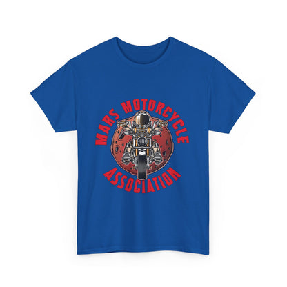 Mars Motorcycle Association Unisex Heavy Cotton Tee - Perfect Gift for Bikers