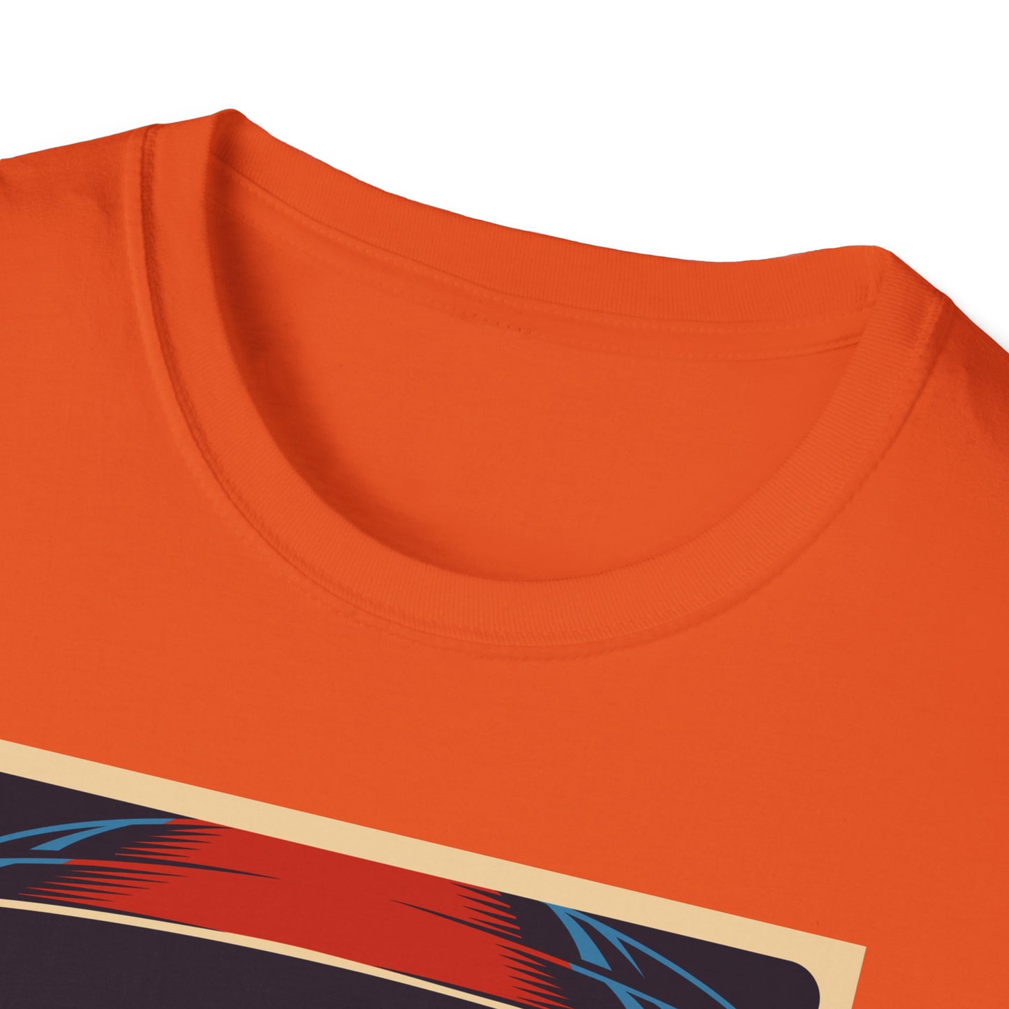 Cosmic Alien Peace Unisex Softstyle T-Shirt, Vintage UFO Tee, Space Lover Gift, Sci-Fi Fan Shirt, Trendy Graphic Tee, GraphicTees, t-shirts