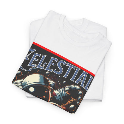 Celestial Astronaut Tee - Unisex Vintage Space Graphic T-Shirt, png, t-shirt, tshirts