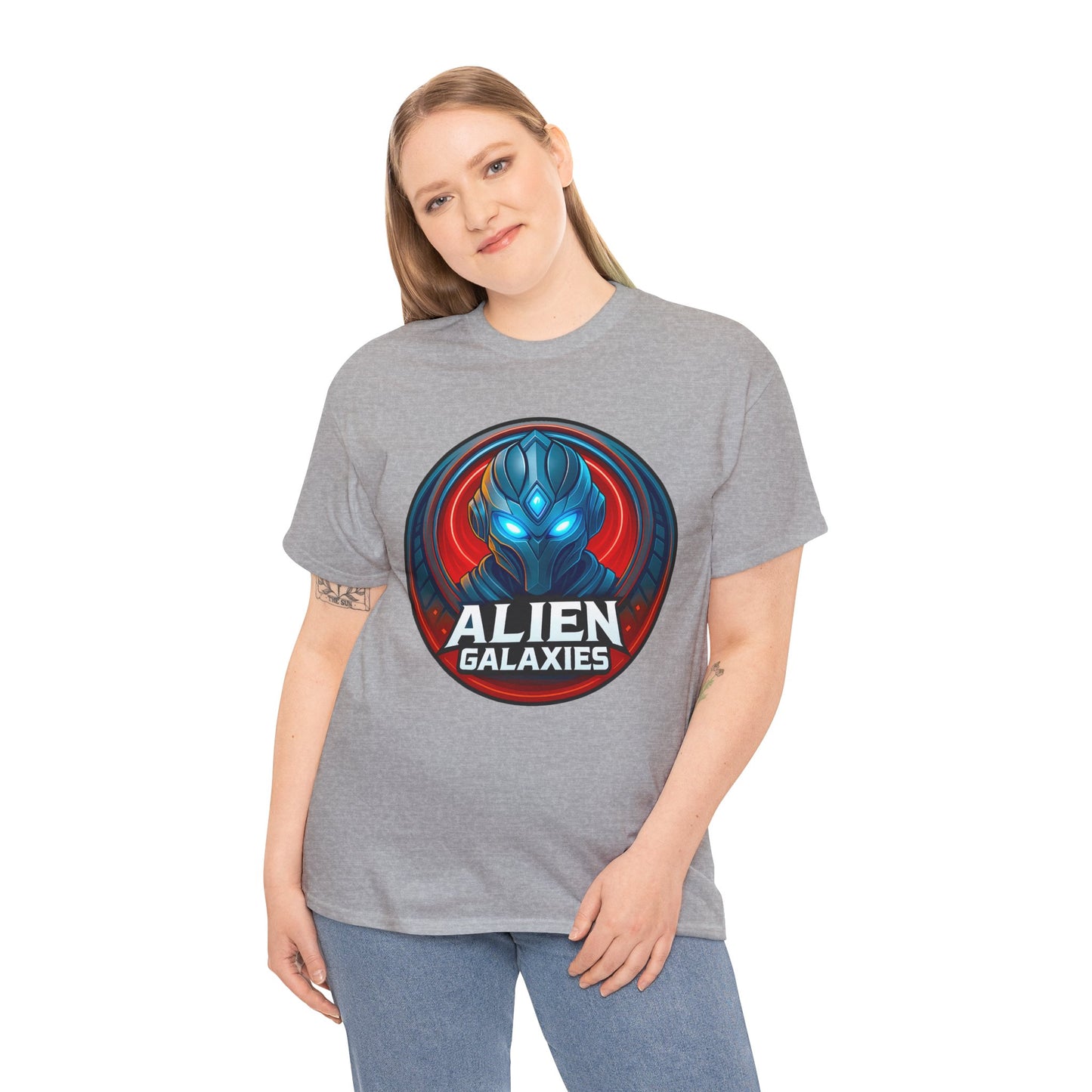 Alien Galaxies T-Shirt — Sci‑Fi Alien Emblem Tee