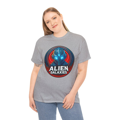 Alien Galaxies T-Shirt — Sci‑Fi Alien Emblem Tee
