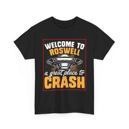 Roswell, UFO, Unisex Heavy Cotton Tee, graphic design, png, t-shirts, t-shirt, tshirts