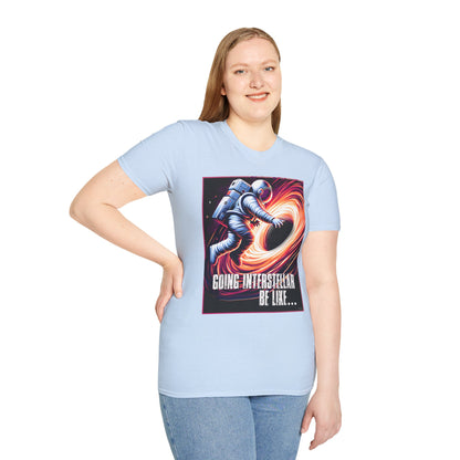 Interstellar BlackHole, Space Voyager Graphic Tee, Going Interstellar T-Shirt, Astronaut Shirt, Gift for Sci-Fi Lovers, Cool Casual Wear, t-shirts