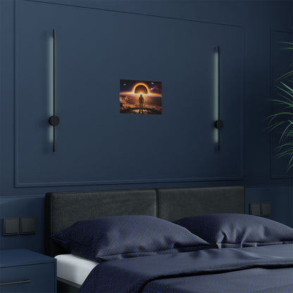 Astronaut Watching Blackholes, Satin Poster, Space Art Print, Cosmic Decor, Wall Art for Space Lovers, Unique Gift for Astronaut Fans, t-shirts, tshirts, tees