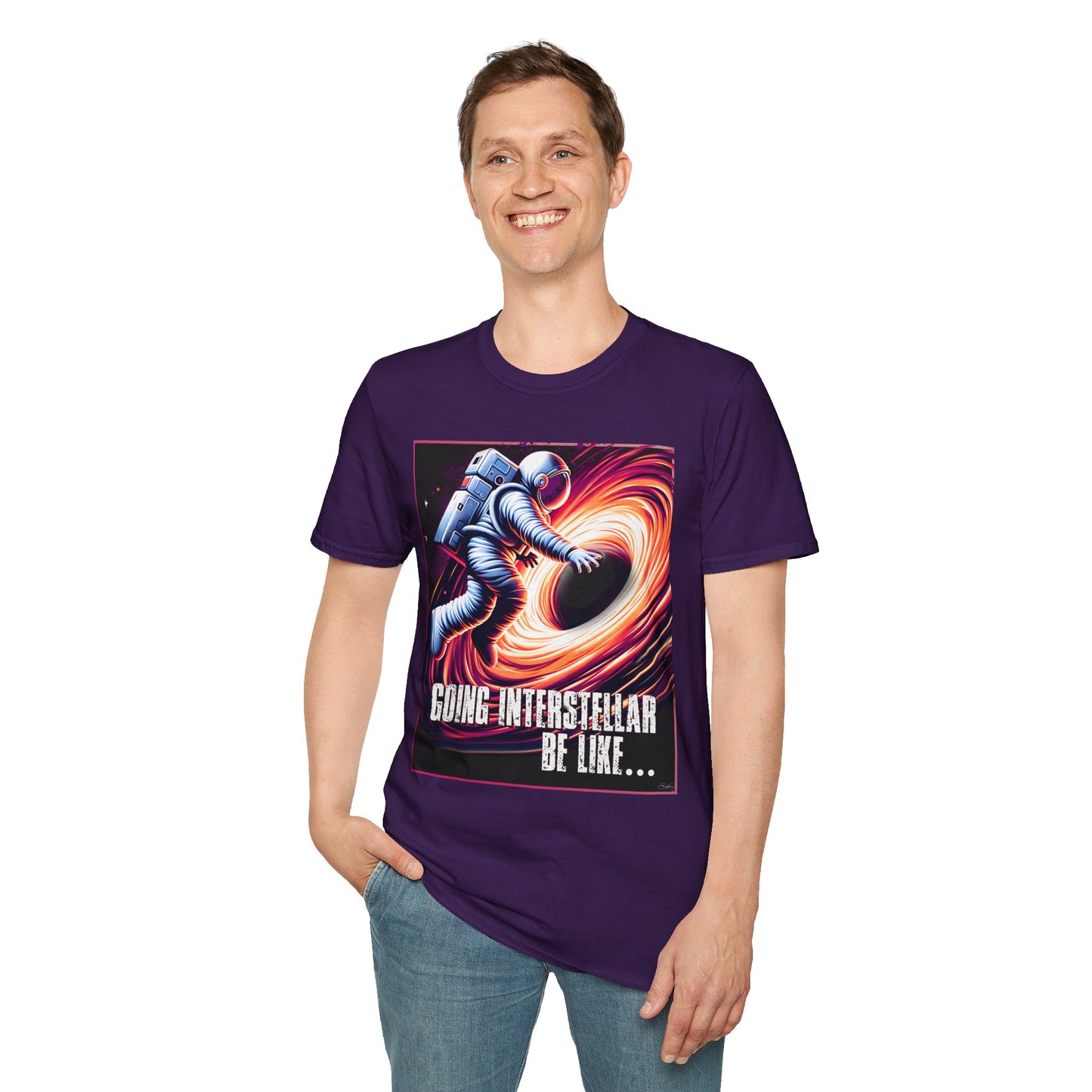 Interstellar BlackHole, Space Voyager Graphic Tee, Going Interstellar T-Shirt, Astronaut Shirt, Gift for Sci-Fi Lovers, Cool Casual Wear, t-shirts
