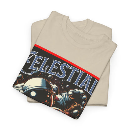 Celestial Astronaut Tee - Unisex Vintage Space Graphic T-Shirt, png, t-shirt, tshirts