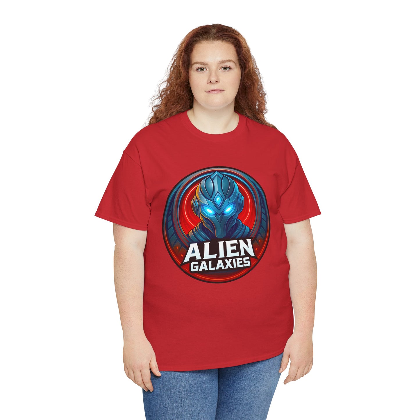 Alien Galaxies T-Shirt — Sci‑Fi Alien Emblem Tee, unisex, t-shirt, png, graphic design