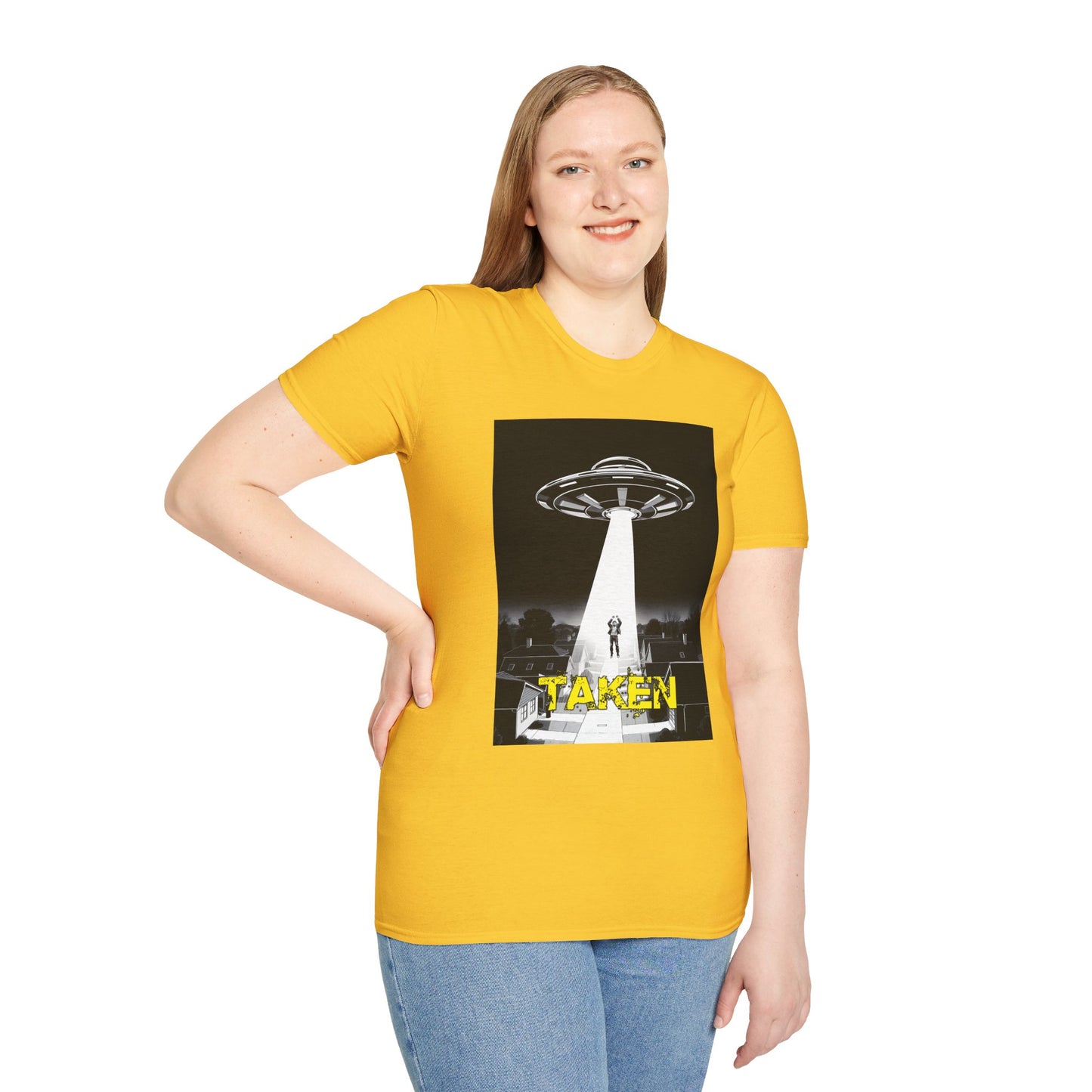 Taken 2, Alien Abduction, T-Shirt, UFO Lovers Tee, Sci-Fi Graphic, Unisex Casual Wear, Gift for Space Enthusiasts, graphic tees, t-shirts