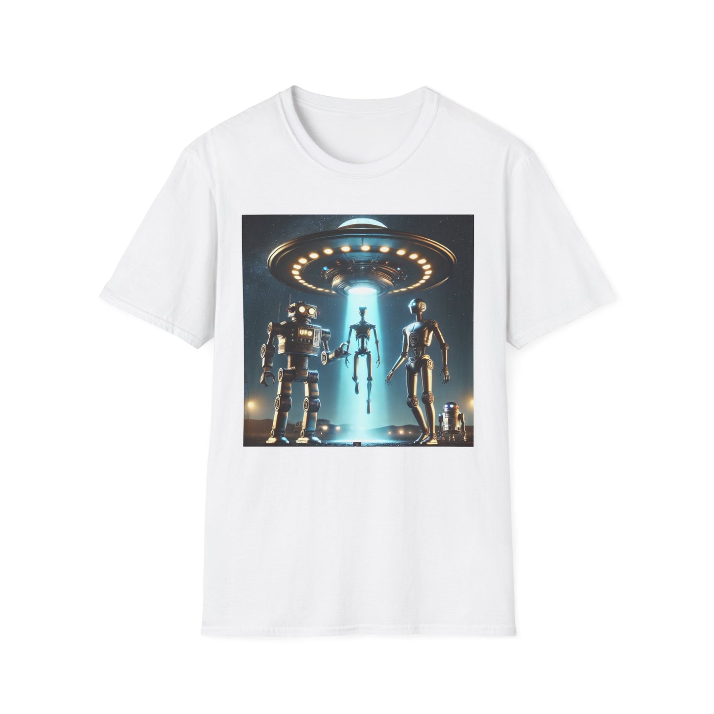 Retro Sci-Fi Unisex T-Shirt, Alien Design Shirt, Gift for Space Lovers, Cool Graphic Tee, Perfect for Sci-Fi Fans, Casual Wear