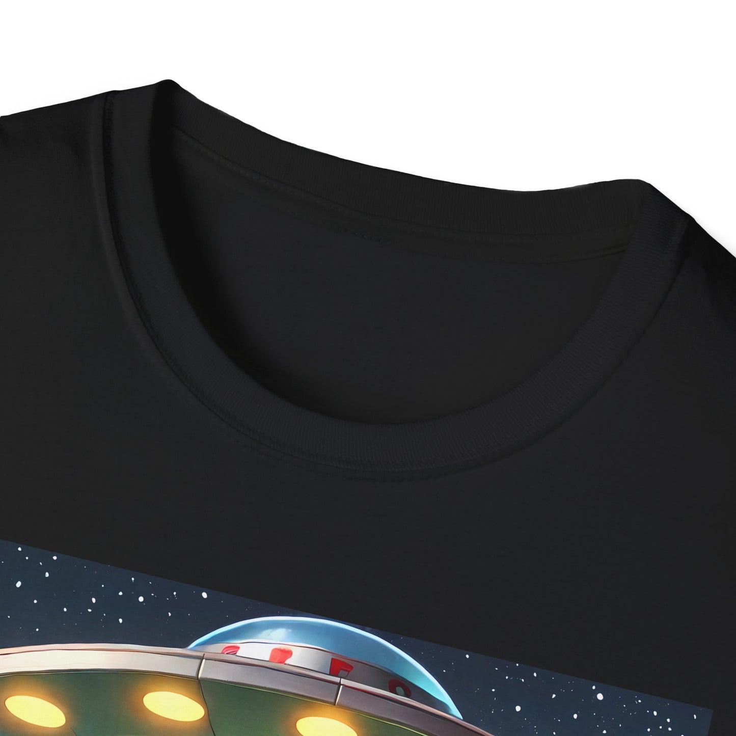 Cute Alien Dinosaur Unisex T-Shirt, Fun Graphic Tee, Kids & Adults, Space Theme, Playful Gift Idea, Birthday, Casual Wear