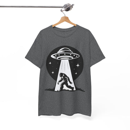 Bigfoot UFO Unisex Tee Graphic Design T-Shirt, GraphicTees, png, sublimation