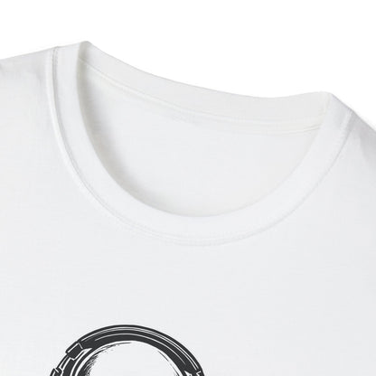 DJ Alien Graphic T-Shirt | Unisex Softstyle Tee for Music Lovers, Gifts for DJs, Cool Casual Wear, Festival Apparel, Unique Alien Design