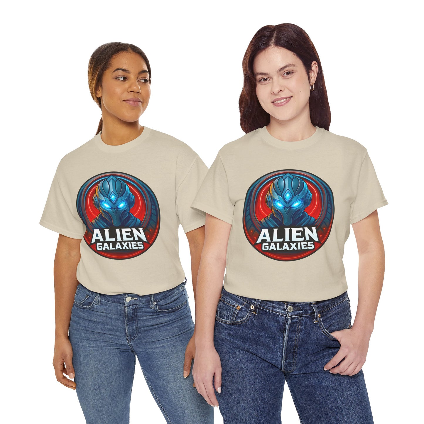 Alien Galaxies T-Shirt — Sci‑Fi Alien Emblem Tee