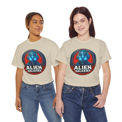 Alien Galaxies T-Shirt — Sci‑Fi Alien Emblem Tee