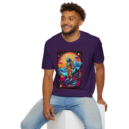 Astronaut Adventure T-Shirt | Cosmic Space Tee, Unisex Graphic Shirt, Gift for Space Lovers, Festival Wear, Outer Space Design