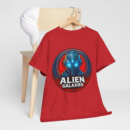 Alien Galaxies T-Shirt — Sci‑Fi Alien Emblem Tee