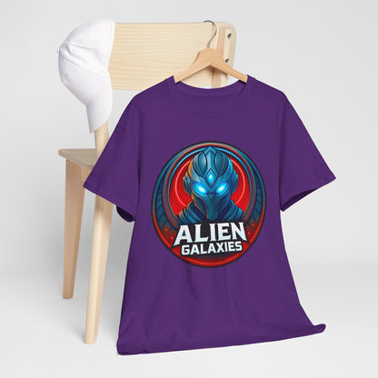 Alien Galaxies T-Shirt — Sci‑Fi Alien Emblem Tee