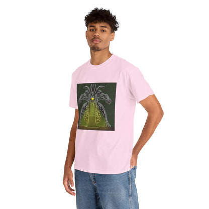 Alien Biker Neon Sci‑Fi Motorcycle T-Shirt
