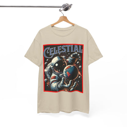 Celestial Astronaut Tee - Unisex Vintage Space Graphic T-Shirt, png, t-shirt, tshirts