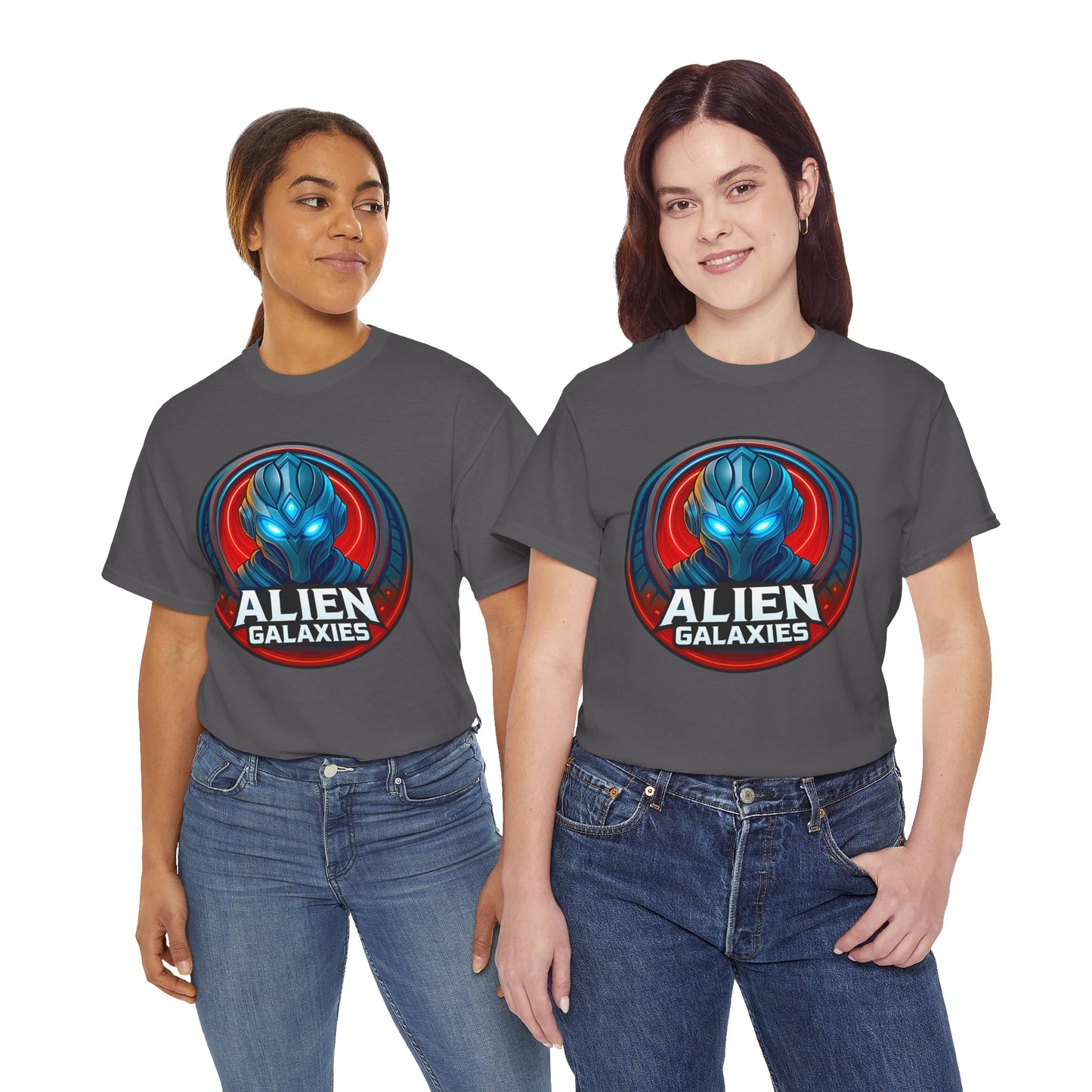 Alien Galaxies T-Shirt — Sci‑Fi Alien Emblem Tee