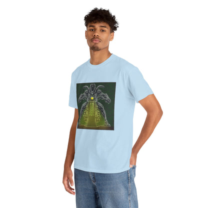 Alien Biker Neon Sci‑Fi Motorcycle T-Shirt