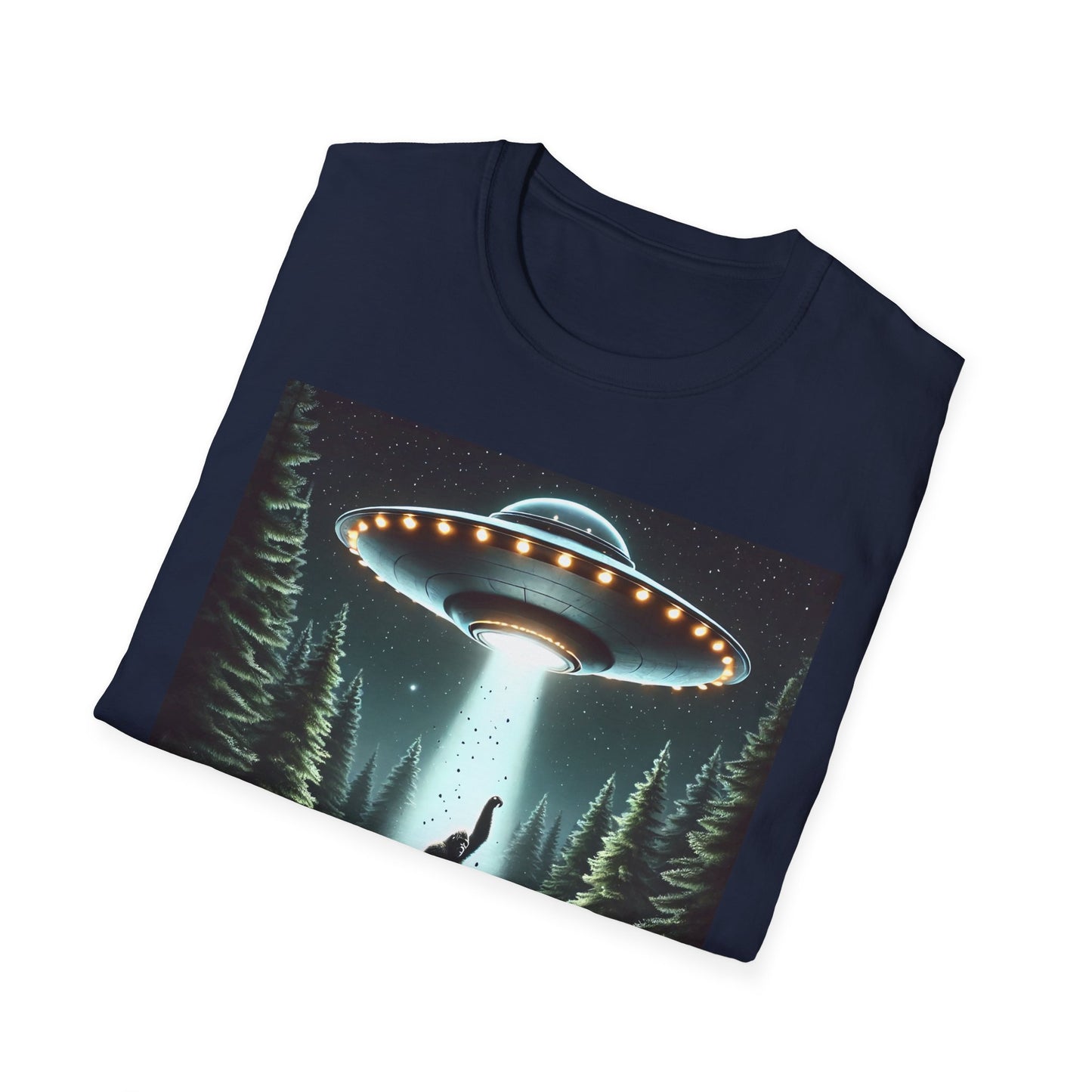 Funny UFO Abduction Unisex T-Shirt, Alien Theme Tee, Gift for Sci-Fi Lovers, Cool Graphic Shirt, Quirky Apparel, Unique Vintage Style