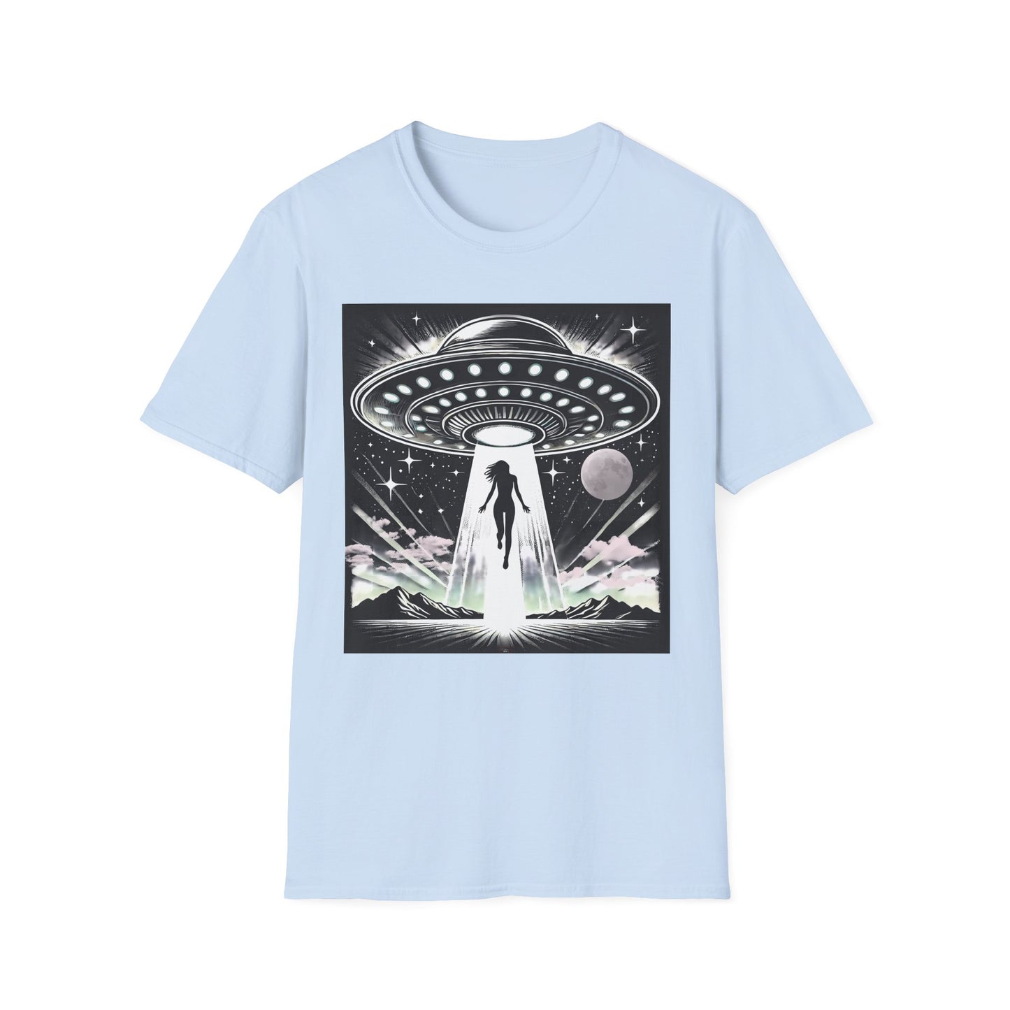 Cosmic Alien Abduction T-Shirt, Retro UFO Shirt, t-shirts, tshirts, Space Enthusiast Apparel, Graphic Tee, Gift for Sci-Fi Lovers, tees, png