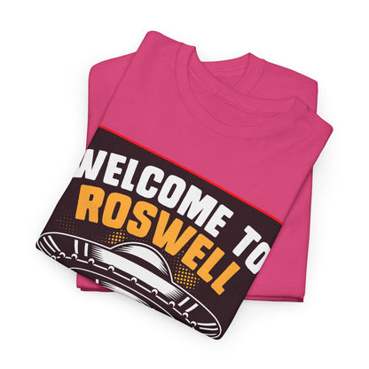 Roswell, UFO, Unisex Heavy Cotton Tee