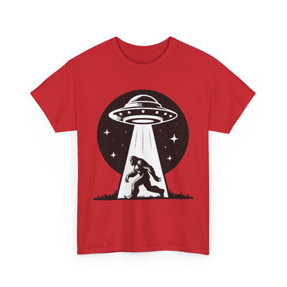 Bigfoot UFO Unisex Tee Graphic Design T-Shirt, GraphicTees, png, sublimation
