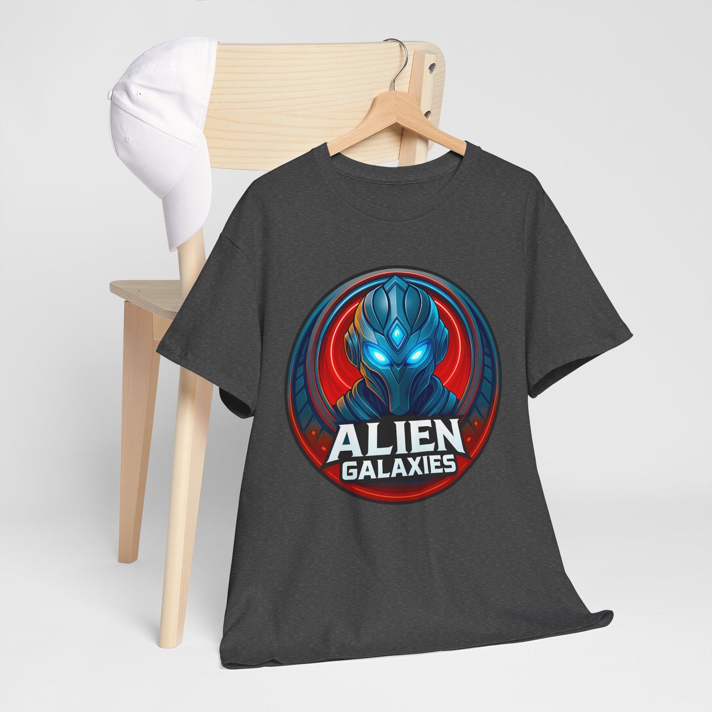 Alien Galaxies T-Shirt — Sci‑Fi Alien Emblem Tee