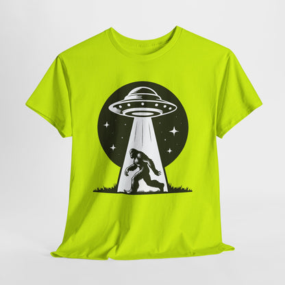Bigfoot UFO Unisex Tee Graphic Design T-Shirt, GraphicTees, png, sublimation