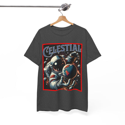 Celestial Astronaut Tee - Unisex Vintage Space Graphic T-Shirt, png, t-shirt, tshirts