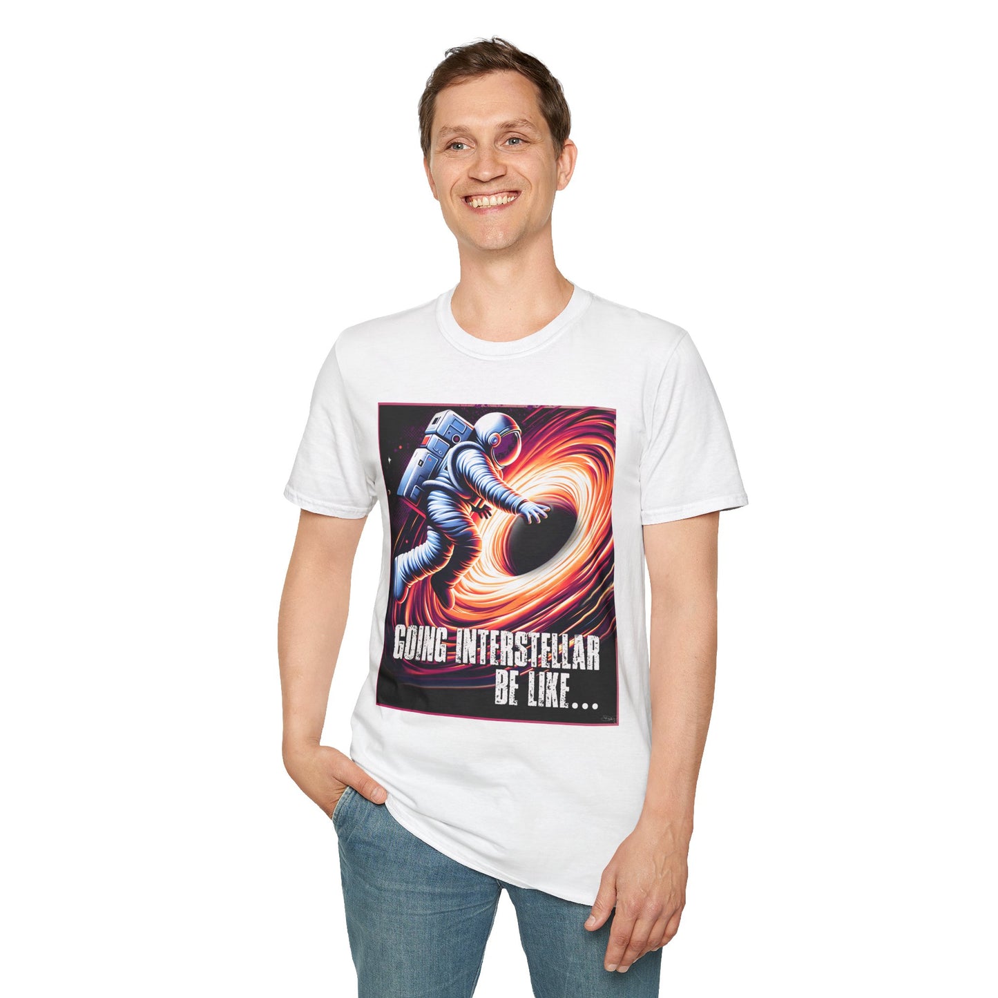 Interstellar BlackHole, Space Voyager Graphic Tee, Going Interstellar T-Shirt, Astronaut Shirt, Gift for Sci-Fi Lovers, Cool Casual Wear, t-shirts