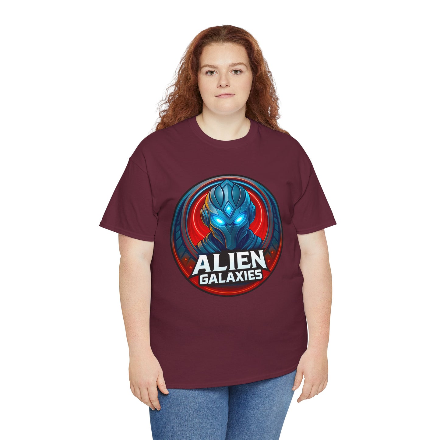 Alien Galaxies T-Shirt — Sci‑Fi Alien Emblem Tee, unisex, t-shirt, png, graphic design