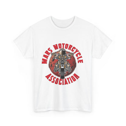Mars Motorcycle Association Unisex Heavy Cotton Tee - Perfect Gift for Bikers