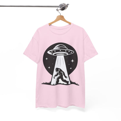 Bigfoot UFO Unisex Tee Graphic Design T-Shirt, GraphicTees, png, sublimation