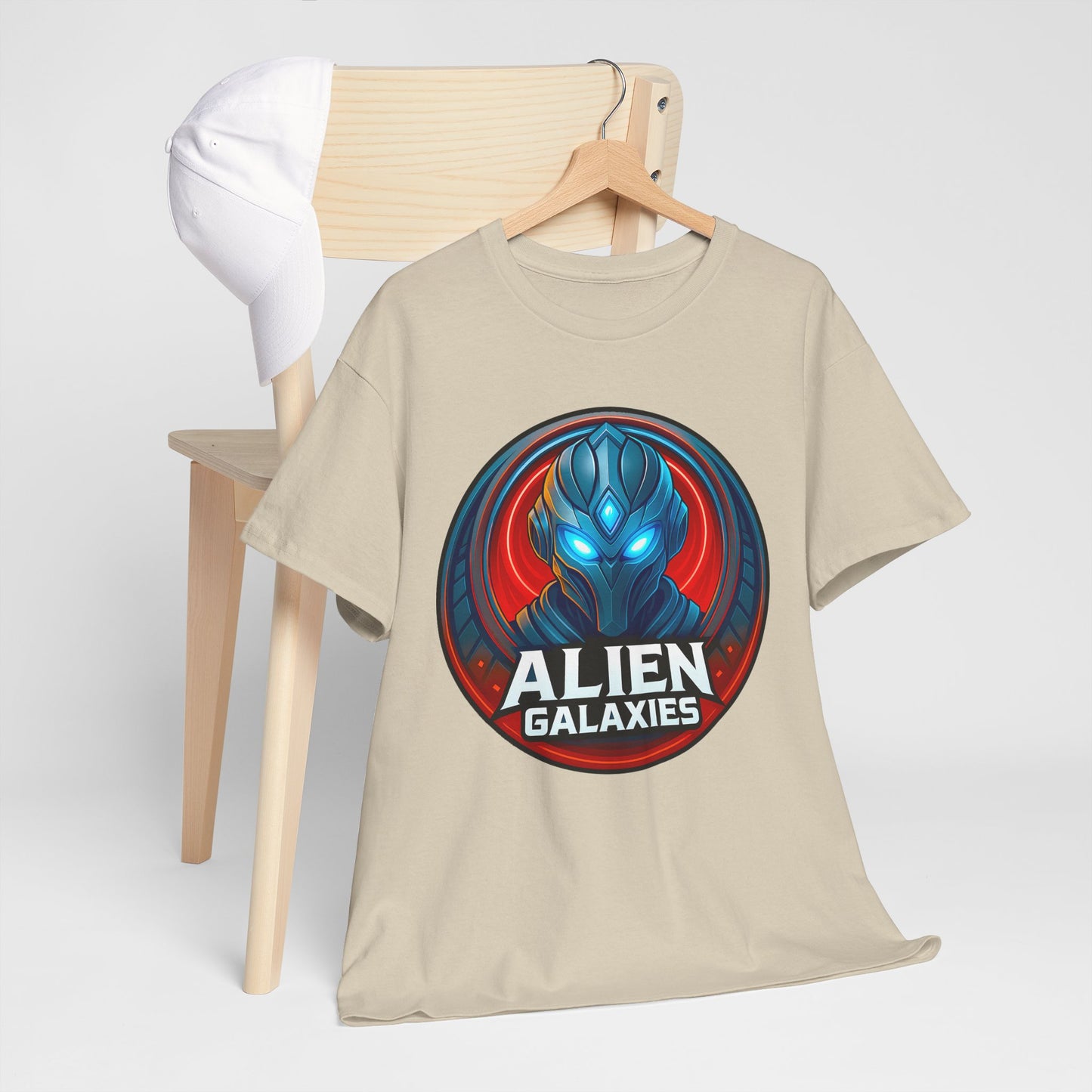 Alien Galaxies T-Shirt — Sci‑Fi Alien Emblem Tee